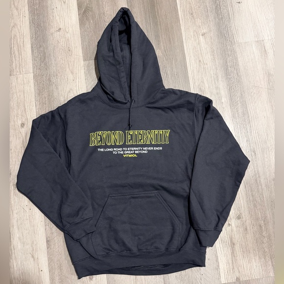 Vitriol Beyond Eternity Black Hoodie Size S - Picture 3 of 7